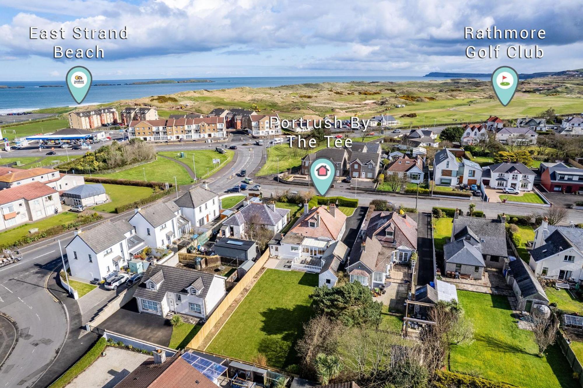 Portrush By The Tee Villa Eksteriør bilde